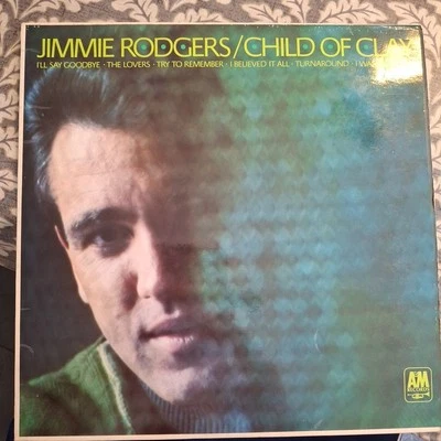 JIMMIE RODGERS "CHILD OF CLAY" VINYL LP 1967 VG+ - Image 1 of 4
