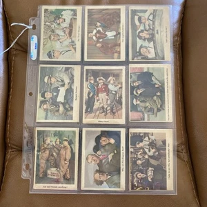NEUN 1959 DREI HANDLANGER KARTEN #16, 26, 31, 41,48,57, 74,79,89 FLEER (OHNE KNICKE) - Bild 1 von 24
