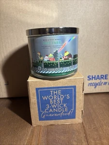 Bath & Body Works Tree Farm 3-Docht-Kerze im Glas 14,5 Oz. Weihnachten Neu - Bild 1 von 6