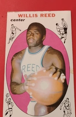 1969-70 Topps - Willis Reed #60 (RC) - Image 1 of 2