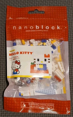 Kawada Nanoblock Hello Kitty NBCC-001 110+ Piezas Foto 1 de 2
