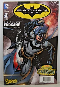 Batman Day Batman Endgame #1 Raro Variante de Spencer por Ivan Reis DC 2015 - Imagen 1 de 1