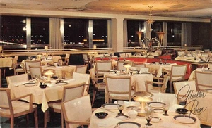 Stouffer's GIBRALTAR ROOM Prudential Building CHICAGO, IL 1950s Vintage Postcard - Picture 1 of 2