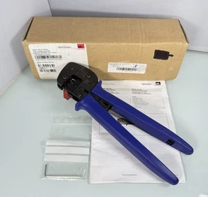 NEW Staubli PV-CZM 32.6020 Multi-Contact Solar MC4 Wire Pin Crimper Tool w/ Box - Picture 1 of 13