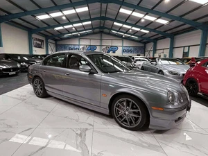 2008 JAGUAR S-TYPE R + SUPERCHARGED + RARE CAR + ONLY 56K MILES M3 BENTLEY ROLLS - Picture 1 of 20