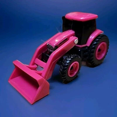 Carregador trator Case IH CNHI International Harvester rosa por ERTL - Imagem 1 de 4