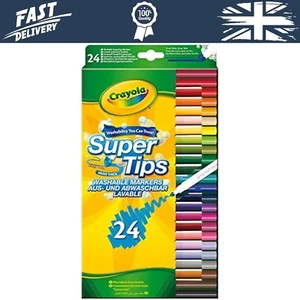 Pennarelli Lavabili Punta Feltro Penne in Colori Assortiti Confezione da 24 - Foto 1 di 5