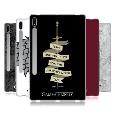 官方 HBO GAME OF THRONES 图形软胶盒 适用于三星平板电脑 1 — 第 1/4 张图片