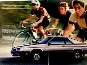 1984 Plymouth Turismo Duster Print Ad - Picture 1 of 3