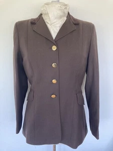 Ladies Brown Caldene Show Jacket size 34”.   Ref 903 - Picture 1 of 6