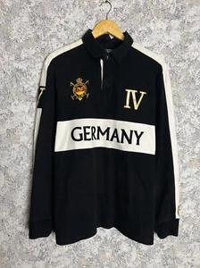 🇩🇪Vintage Long Sleeve Polo Ralph Lauren Germany Rugby Size XL - Picture 1 of 8