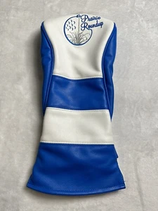 Bonita cubierta de cabeza Prairie Roundup 2016 azul blanco - Imagen 1 de 3