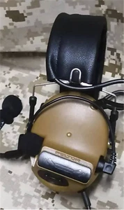 IN US Comtac-III C3 Communication Headset Helmet Noise Reduction Earphone New   - Picture 1 of 9