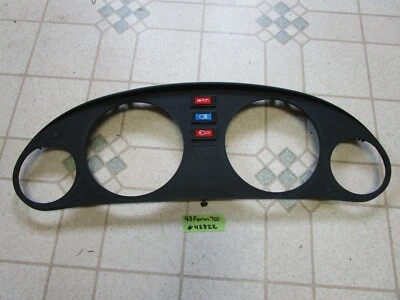 Placa de tablero de soporte de medidor de moto de nieve 98 Ski Doo Formula III 700 Foto 1 de 4