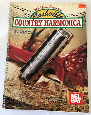 Nashville Country Harmonica by Phil Duncan Sheet Music Song Book Songbook - Image 1 of 2