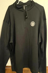 NikeGolf Pullover Negro Cremallera Chaqueta Dreyer & Reinbolt Racing Nuevo con Etiquetas Swoosh 3XL - Imagen 1 de 5