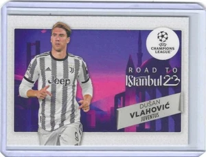 2022-23 TOPPS UEFA CLUB COMPETITIONS DUSAN VLAHOVIC ROAD TO ISTANBUL #RF-11 - Picture 1 of 1