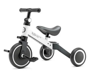 XJD 3 in 1 Kids Tricycle for 10 Month to 3 Years Old Kids Trike WHITE open box - Picture 1 of 4
