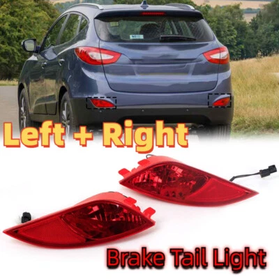 For Hyundai IX35 2010-2015 2pcs Rear Bumper Brake Light Tail  Turn Signal Lamp — 第 1/4 张图片