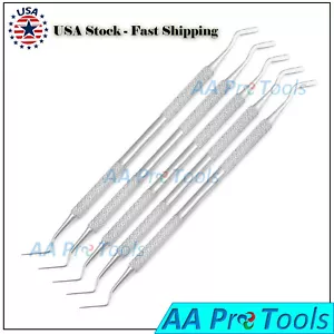 New Filling Instrument Flat Plastic Amalgam Composite 3mm Dental Double Ended x5 - Picture 1 of 3