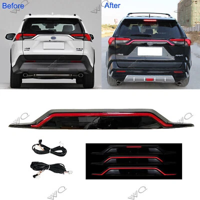 适用于 2019 - 2023 丰田 RAV4 后门 LED 尾部制动顺序信号后备箱灯 — 第 1/4 张图片