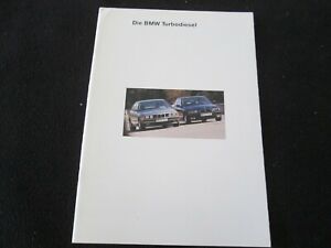 1995 BMW DIESEL 325td 525td tds GERMAN Brochure 3 & 5 Series E34 Touring Catalog
