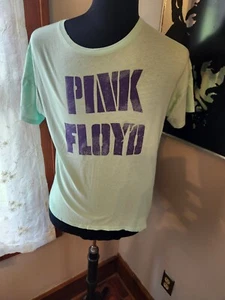 Camiseta para mujer American Eagle Pink Floyd verde mediana manga corta - Imagen 1 de 2