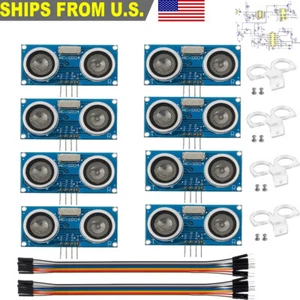 8x HC-SR04 Ultrasonic Sensor Distance Measuring Module for Arduino UNO MEGA Nano - Picture 1 of 10