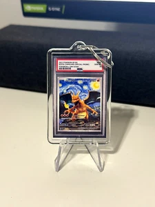 Mini Geschenk Schlüsselanhänger Pokemon Mond Charizard mit der Sternennacht Van Gogh 🙂 - Bild 1 von 4
