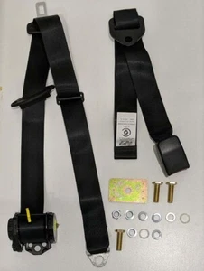 180-180 Under Parcel Shelf Seat Belt 2.6M 150mm-610 Adjustable Webbing Buckle - Picture 1 of 4