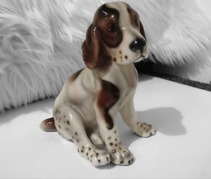 Figura Real Belvedere Springer Spaniel Hecha en Viena Austria Raro Defecto Años 50 - Imagen 1 de 15