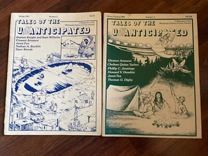 Tales of the Unanticipated 2 3 Winter Spring 1987 1988 Minnesota Science Fiction - Imagen 1 de 9