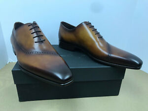  Massimo Emporio Men's Oblique Whole Cut Oxfords Fashion Dress Shoes Size 13