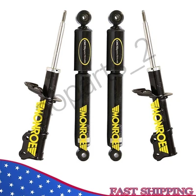 Conjunto de puntales amortiguadores delanteros traseros Monroe para Kia Rio 2012 2013 2014 2015 Foto 1 de 4