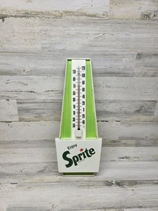 Vintage Enjoy Sprite Wall Thermometer Advertising / Sign Soda Pop - 18.5 x 7 - Picture 1 of 13
