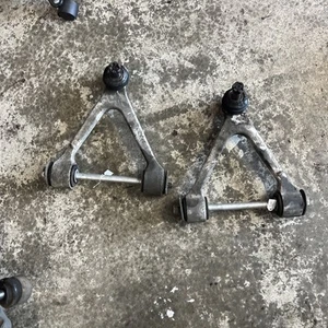 92-00 LEXUS JZZ31L SC400 SC300 SET OF 2 FRONT LEFT RIGHT UPPER CONTROL ARM OEM - Picture 1 of 7