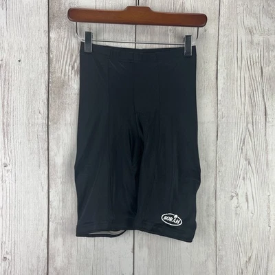 Shorts de ciclismo feminino Borah preto sem enchimento médio GC FRETE GRÁTIS! - Imagem 1 de 4