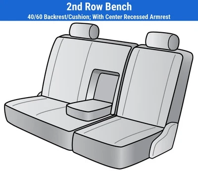 正品氯丁橡胶座椅套适用于 2003 - 2005 年日产 Murano — 第 1/4 张图片