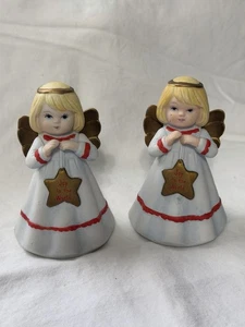 Vintage Russ "Joy To The World" Weihnachtsengel Figuren 3,75" - Bild 1 von 3