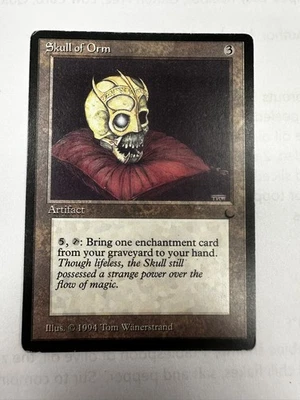 Skull of Orm *The Dark* MTG Magic the Gathering - Image 1 of 2