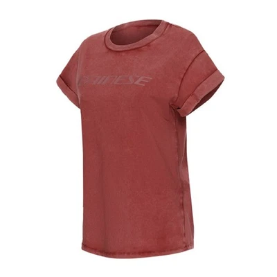 CAMISETA PADDOCK CASUAL MUJER DAINESE SFUMATA 79O ROJO PERA Foto 1 de 4