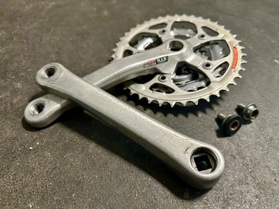 SHIMANO STX RC CRANKSET FC-MC36 JAPAN 175MM TRIPLE CHAINRING SQUARE TAPER BIKE! - Image 1 of 4