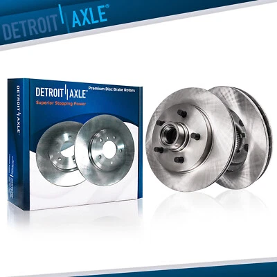 Rotores de freno de disco delanteros 11,73" 298 mm para Ford E-150 Econoline F-150 2 ruedas ABS Foto 1 de 4