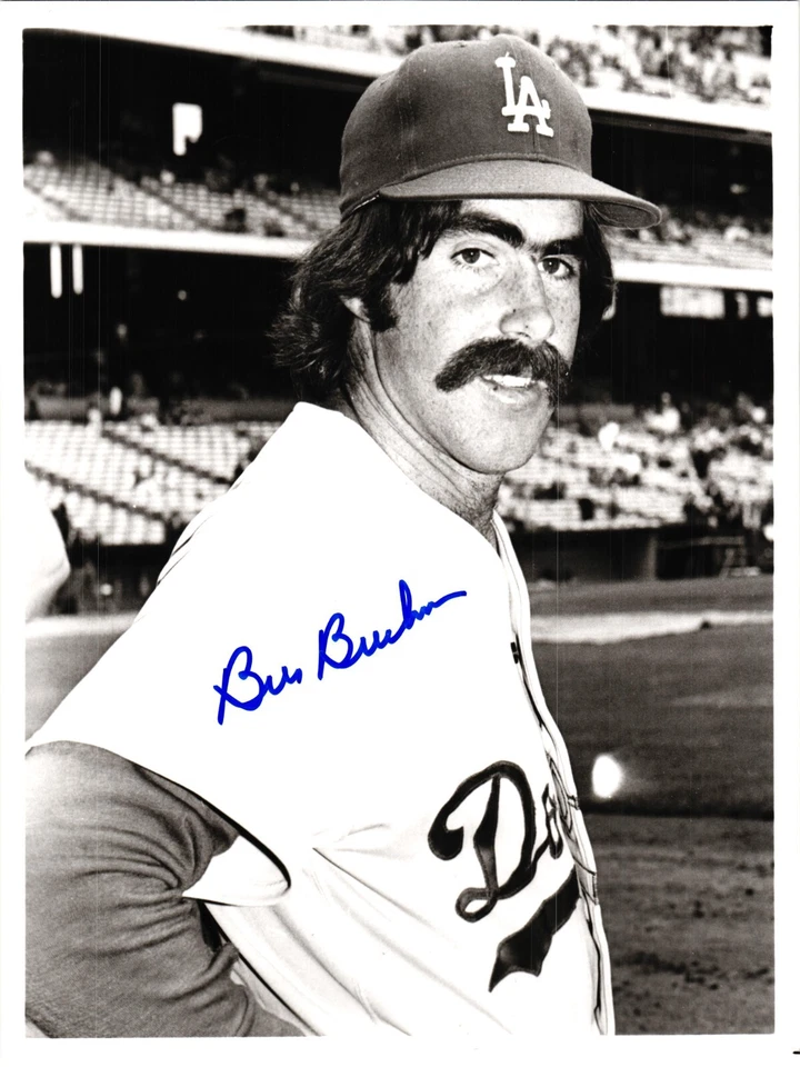 Бейсбольный мяч с автографом Билла Бакнера из MLB LA Dodgers 8x10 D.2019 - Изображение 1 из 1