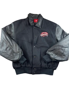 Super Bowl Jacket Men's XXL Black XXXVIII New England Patriots SB Wool Jacket - Picture 1 of 8