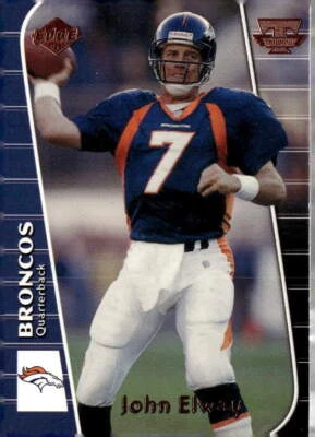 1999 Collector's Edge Triumph #T115 John Elway - Image 1 of 2