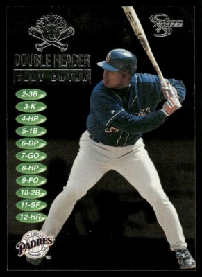 1998 SkyBox Dugout Axcess Double Header Tony Gwynn San Diego Padres #18 - Image 1 of 2