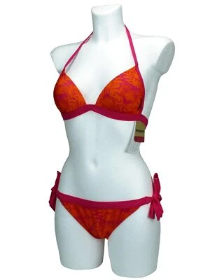 REEBOK Push Up Bikini Oberteil Bikini Hose Top String Bottom S01628 - Bild 1 von 4