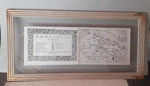 ---- mappa originale 1500 +cornice fiorentina cm87x43 ---- - Foto 1 di 1