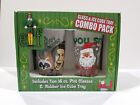 Elf the Movie Combo Pack Collectible 2 16 oz Pint Glass and RubberIce Cube tray 
